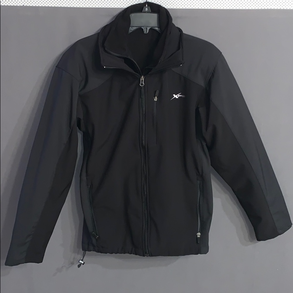 Black Double Layered Winter Jacket - image 1
